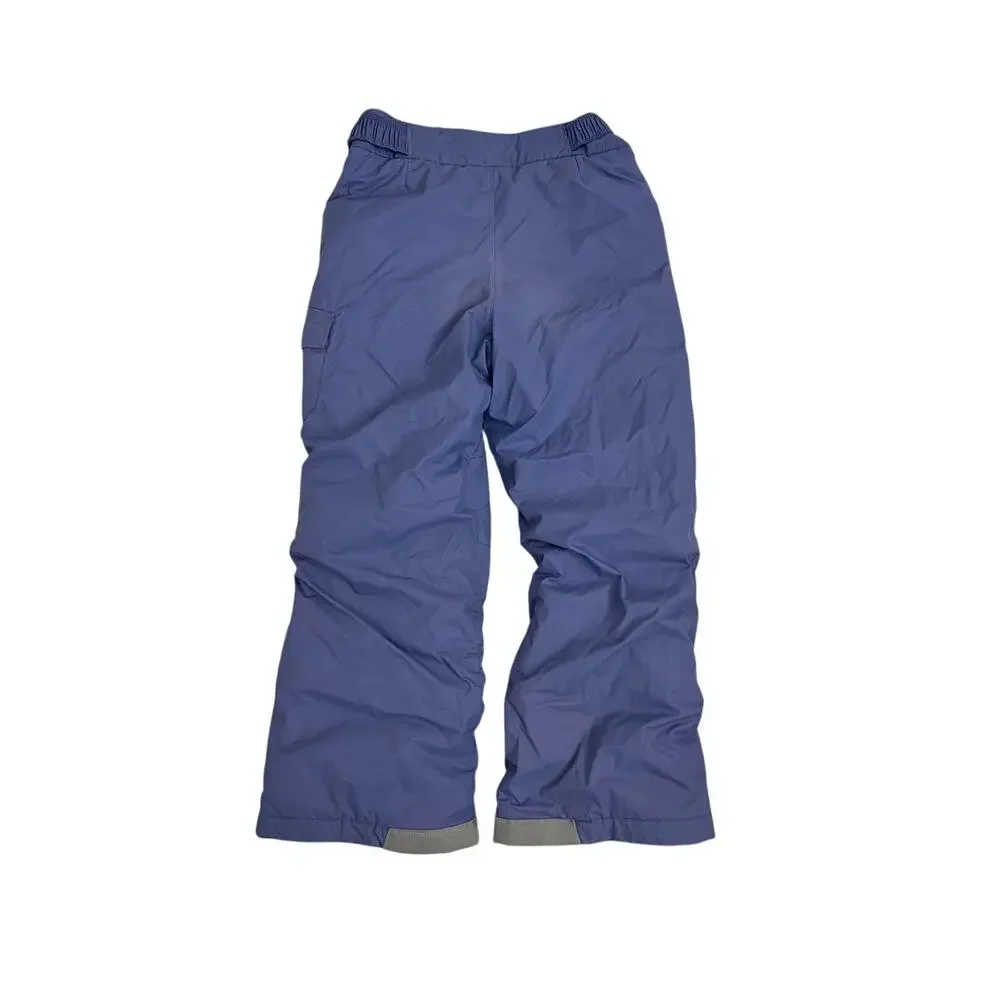 Columbia Omni-Tech Insulated Waterproof Blue Snow Pants Youth Small 8
